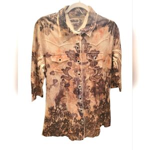 Nwot MUSHKA BY SIENNA ROSE Top Sz LG